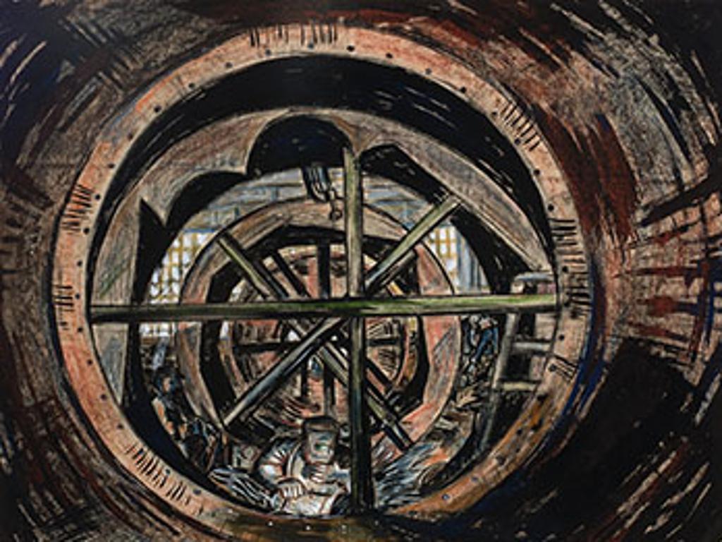 Fritz Brandtner (1896-1969) - The Welder