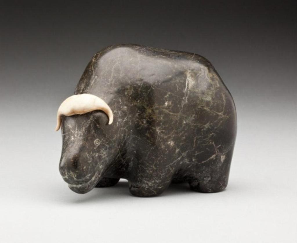 Bernadette Iguptark Tongelik (1931-1980) - Repulse Bay, Musk-ox, ca. 1976-77