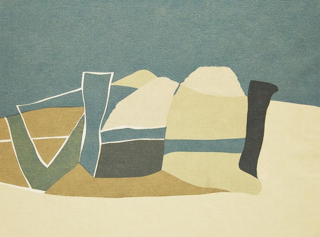 Toni (Norman) Onley (1928-2004) - Still Life in a Landscape