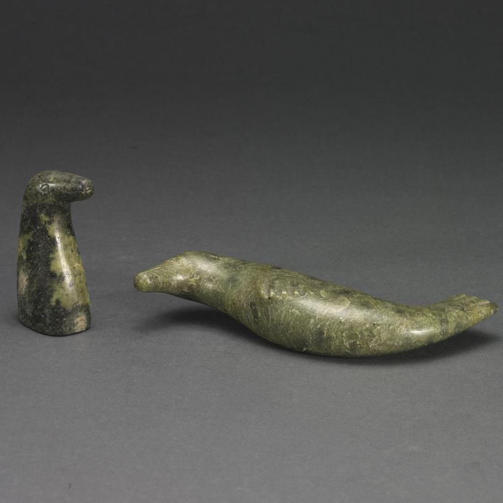 Sharky Nuna (1918-1979) - Bird Head; Lying Seal