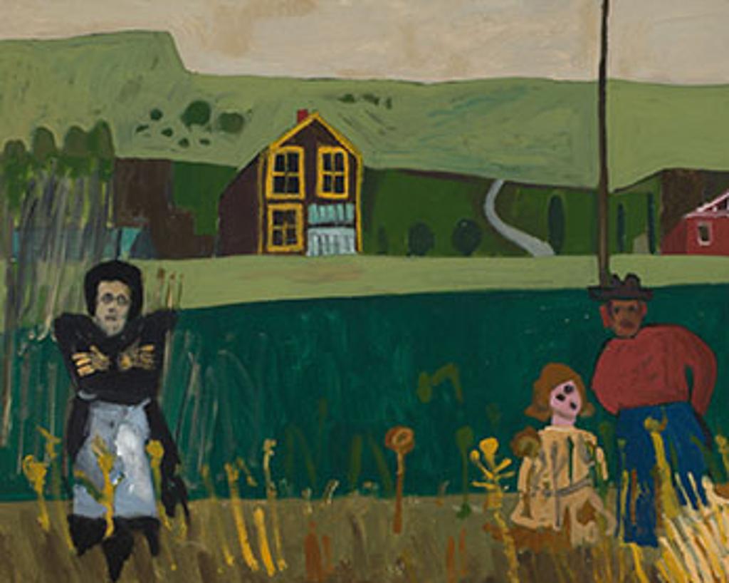 Maxwell Bennett Bates (1906-1980) - Near Okotoks