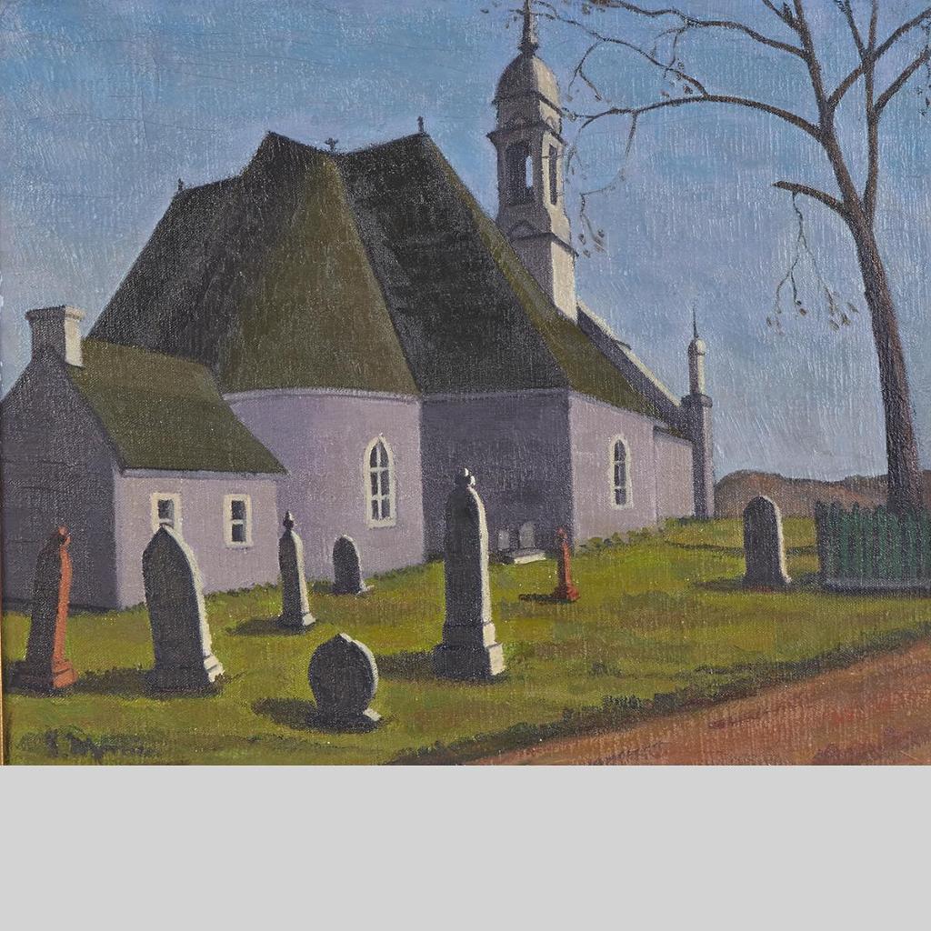 David Rousseaux Morrice (1903-1978) - Eglise De Saint Marc A St-Marc-Sur-Richelieu, Quebec