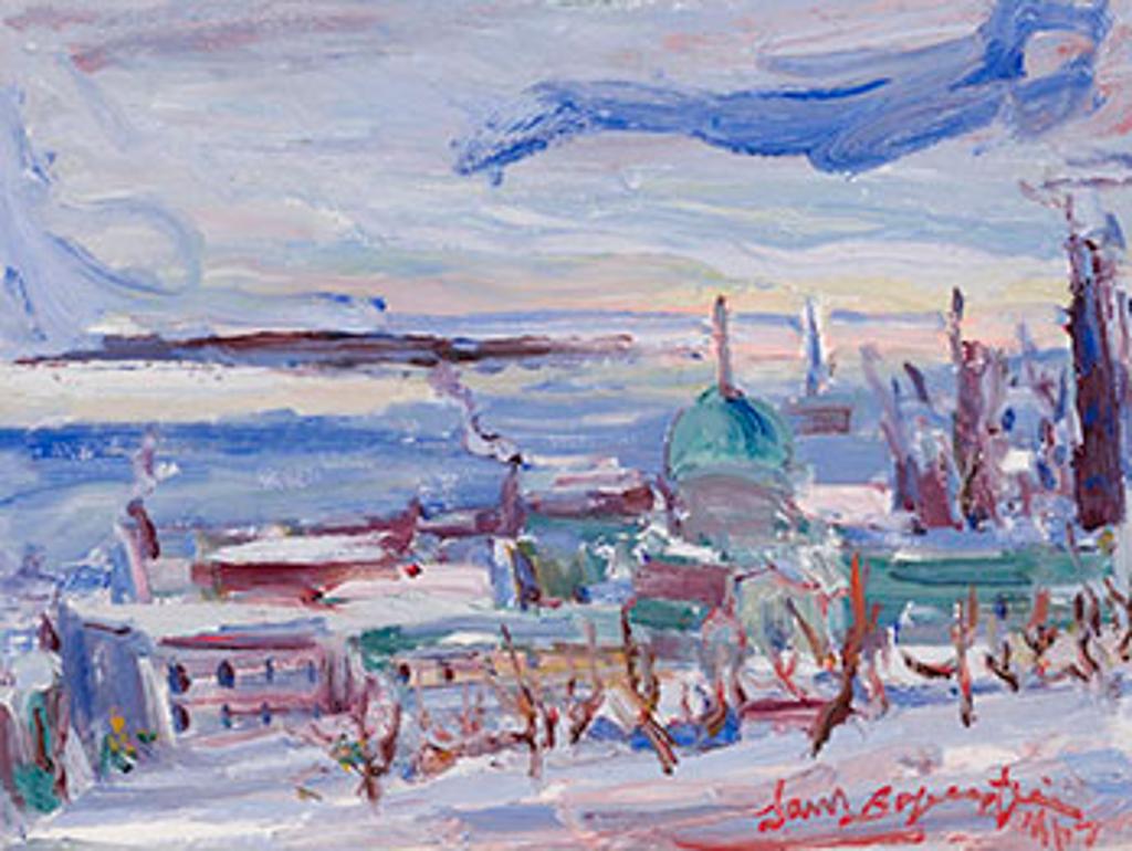 Samuel (Sam) Borenstein (1908-1969) - View of Montreal
