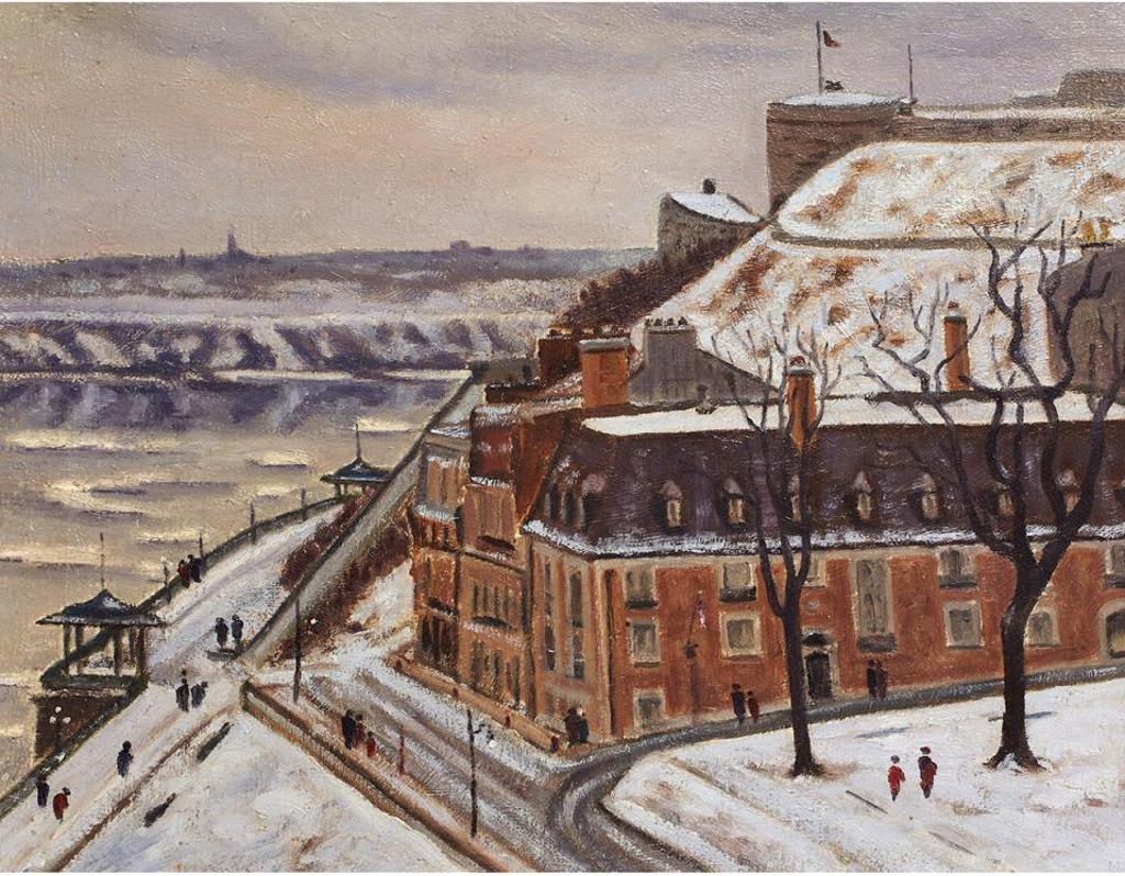 Robert Wakeham Pilot (1898-1967) - Dufferin Terrace And The Citadel