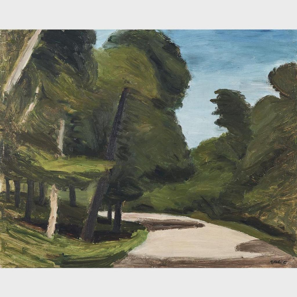William Goodridge Roberts (1921-2001) - The Curve In The Road, Mont Royal, Circa 1938
