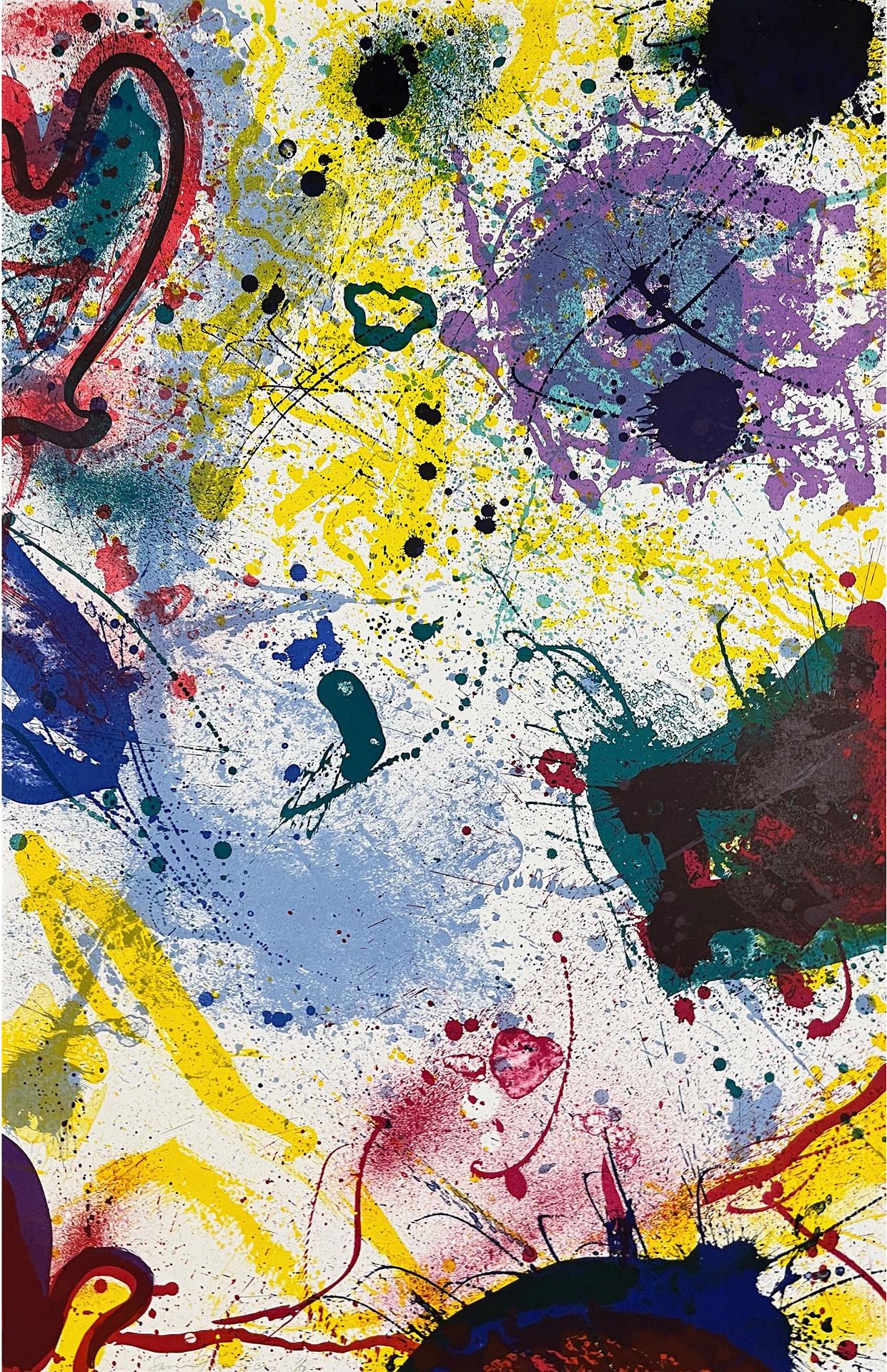 Sam Francis (1923-1994) - UNTITLED, 1991 [SF-345]