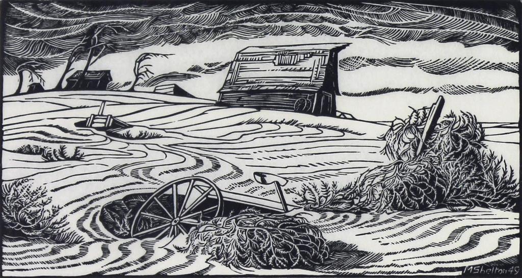 Margaret Dorothy Shelton (1915-1984) - Alberta Dustbowl; 1979