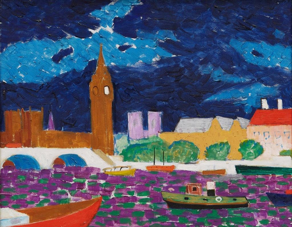 Paul Duval (1898-1992) - Europe at Night