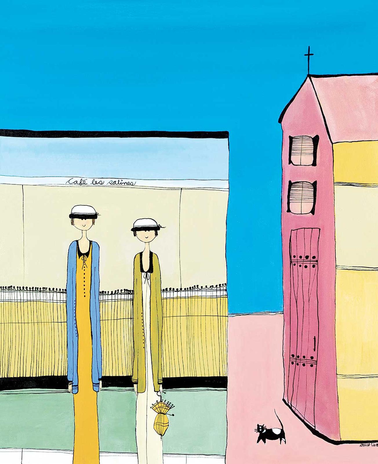 Louise Lauzon - Untitled - Cafe Les Salines