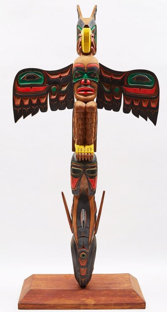Aubrey Johnson - Orca and Eagle Totem