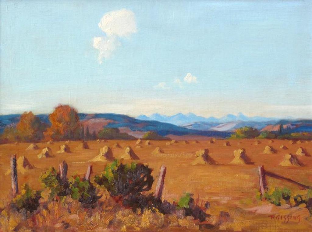 Roland Gissing (1895-1967) - Harvest Near Midnapore