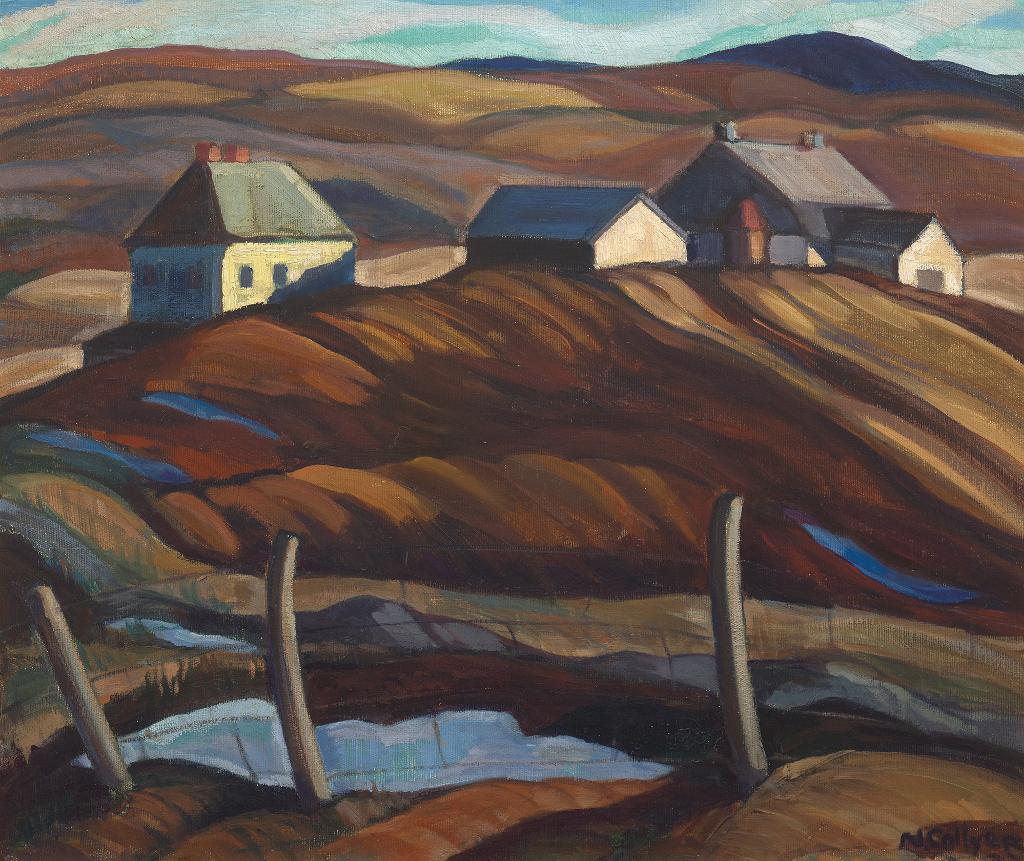 Nora Frances Elisabeth Collyer (1898-1979) - Farmstead, Eastern Townships
