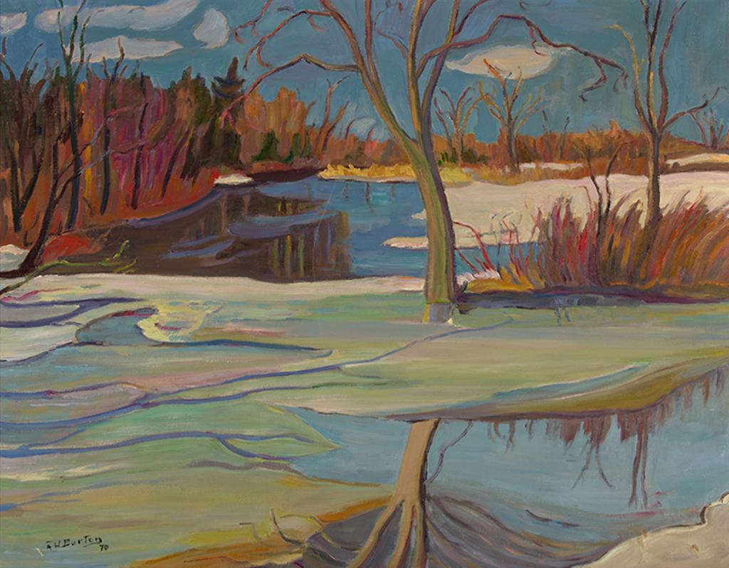 Ralph Wallace Burton (1905-1983) - Near Clayton Lake, Ont Lanark County