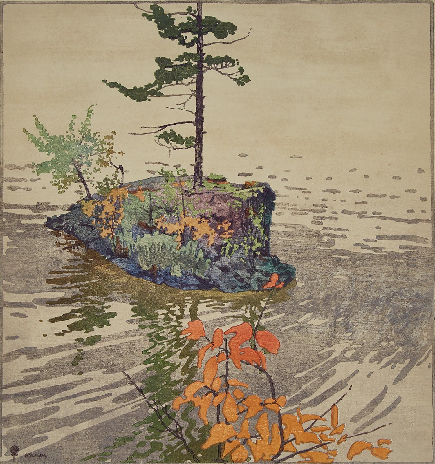 Walter Joseph (W.J.) Phillips (1884-1963) - Flying Island, 1923