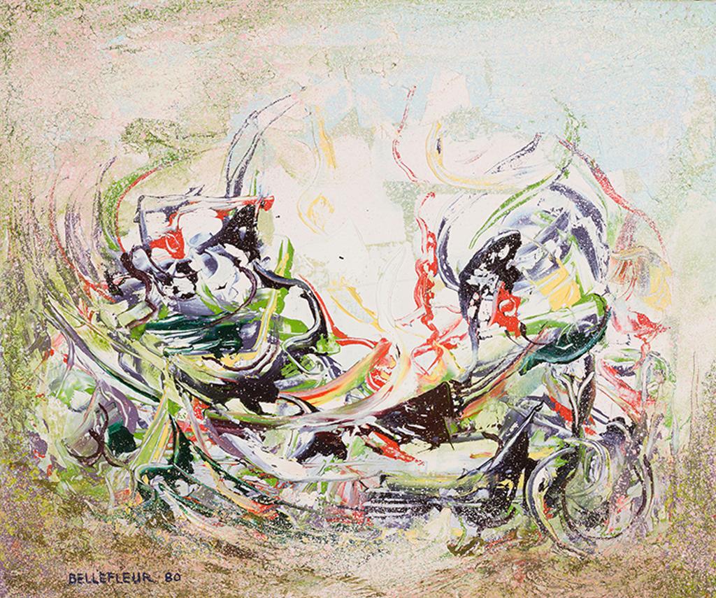 Léon Bellefleur (1910-2007) - Cyclone en montagne