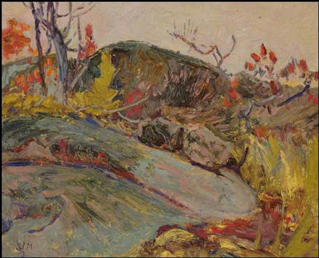 James Edward Hervey (J.E.H.) MacDonald (1873-1932) - Rock Study, Haliburton County