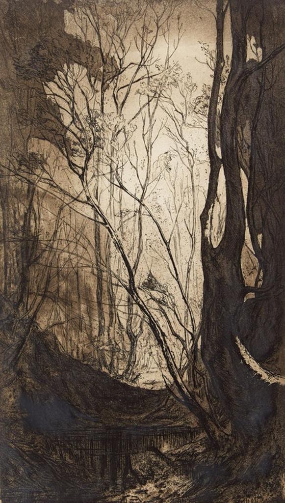 Eveleen Buckton - Forest Interior