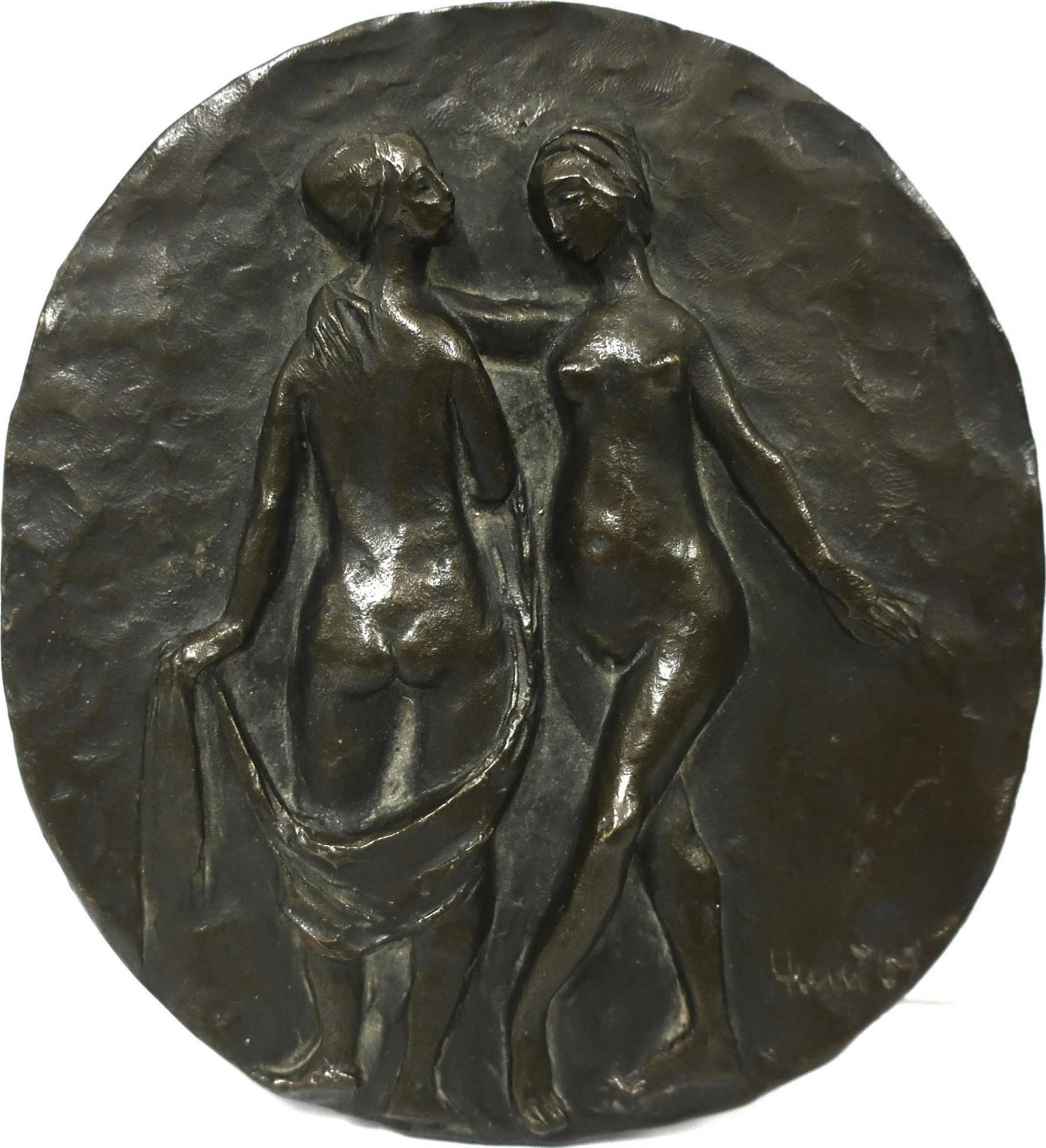 Dora de Pedery-Hunt (1913-2008) - Two Nude Bathers