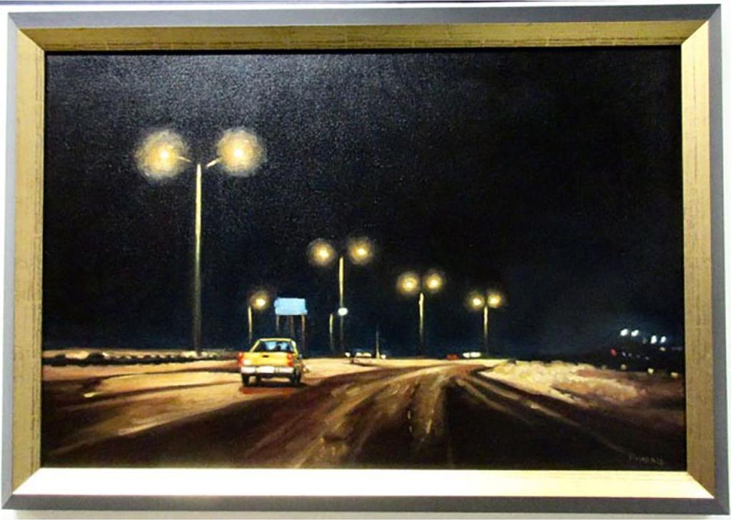Peter (Alfred) Harris (1932-1993) - Night Drive 11:49 P.M.