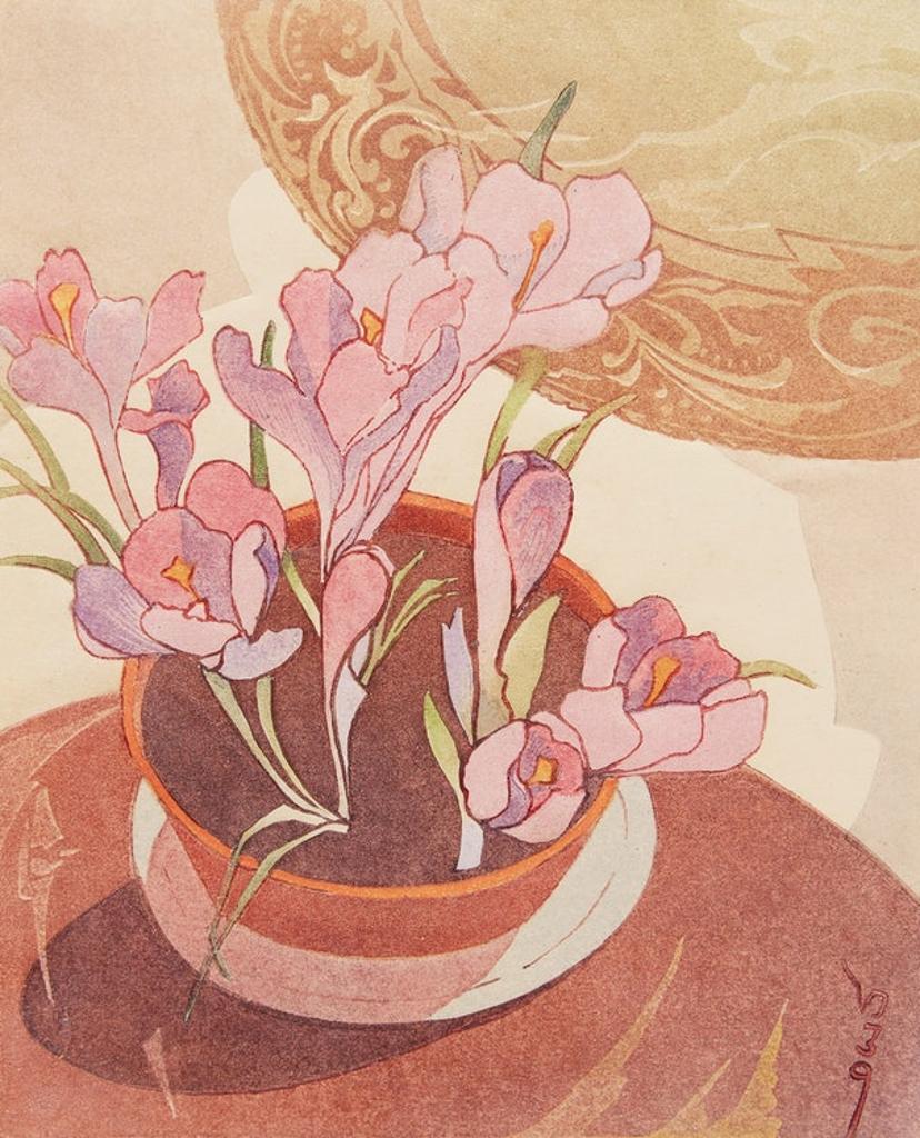 Verna Viola Depew (1894-1992) - Crocuses