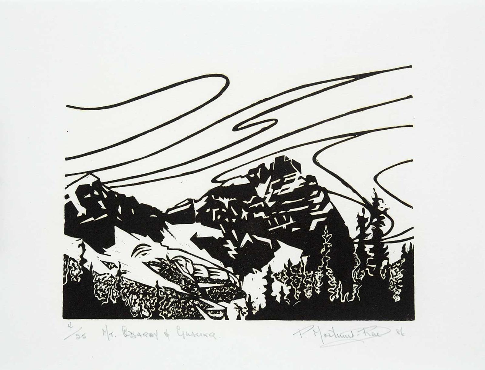 Peter Mortimer-Rae (1931) - Mt. Odaray and Glacier  #4/25
