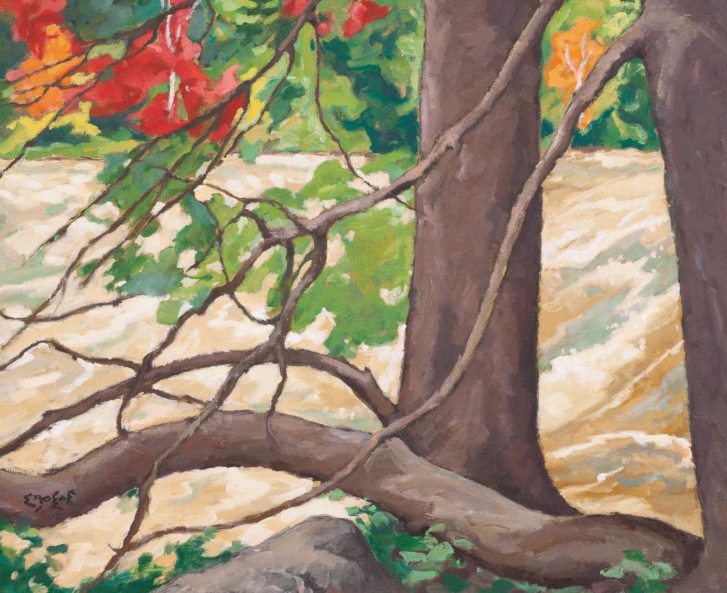Edwin Headley Holgate (1892-1977) - Autumn Leaves