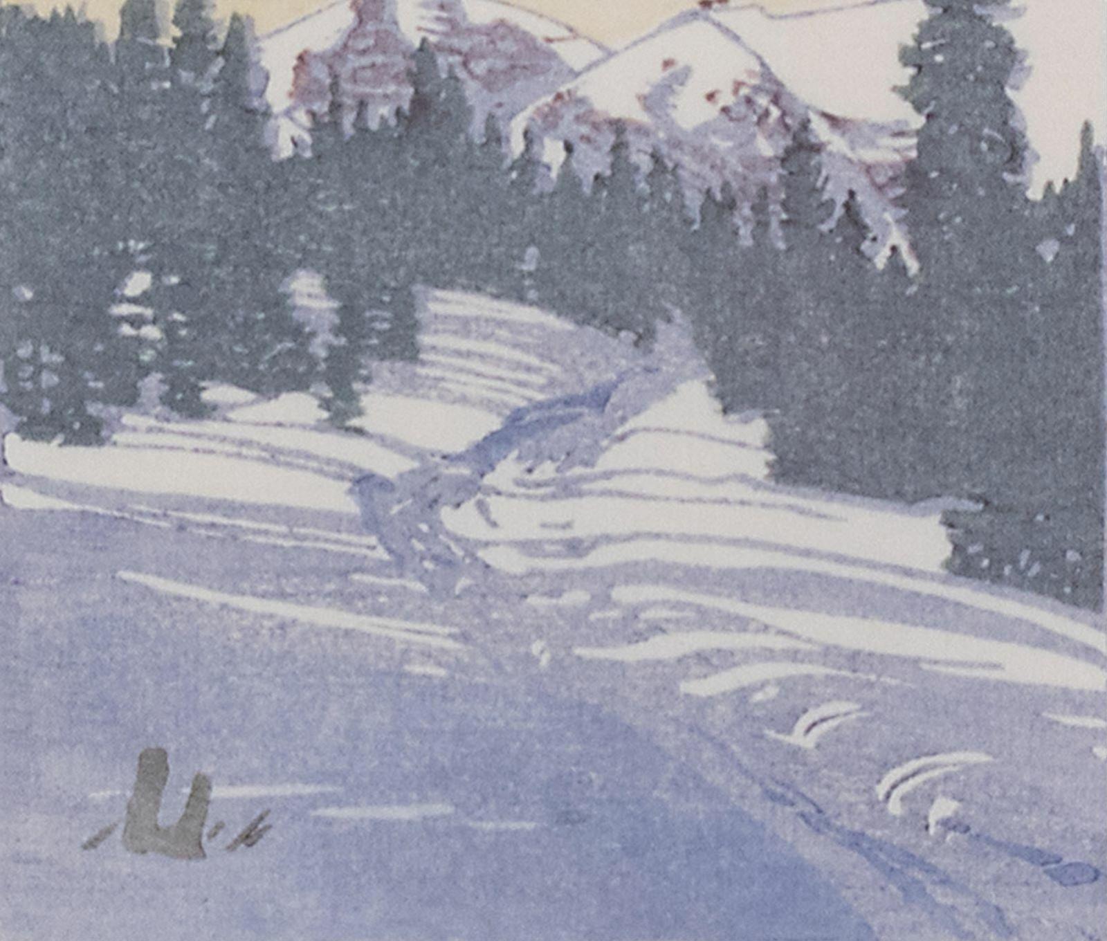Walter Joseph (W.J.) Phillips (1884-1963) - Trail From Skoki; 1943