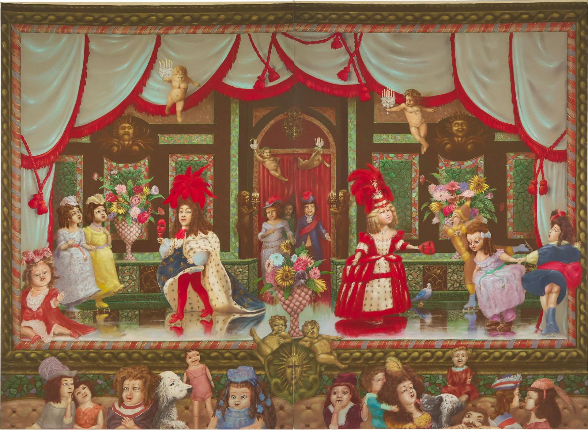 Louis de Niverville (1933-2019) - Le Roi S’Amuse, 1980