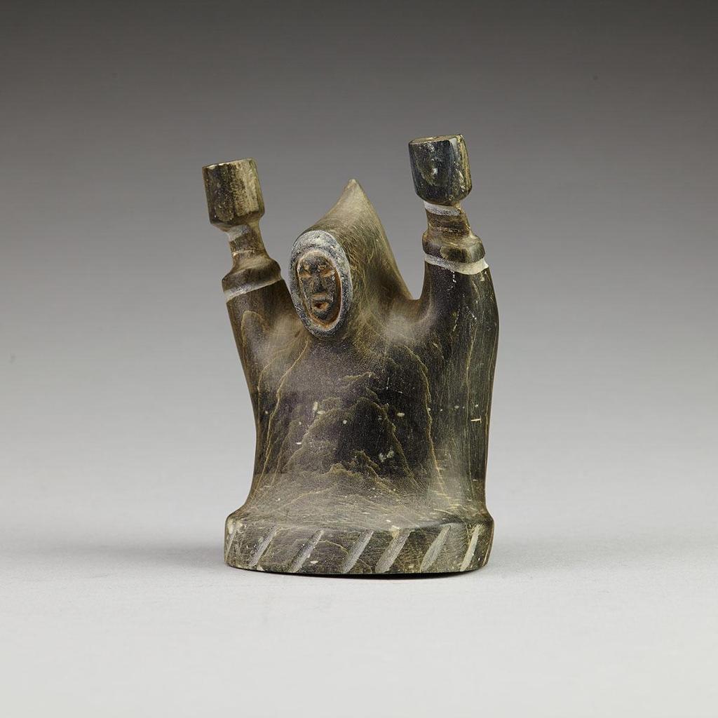 Pauloosie Karpik (1911-1988) - Hunter With Arms Raised