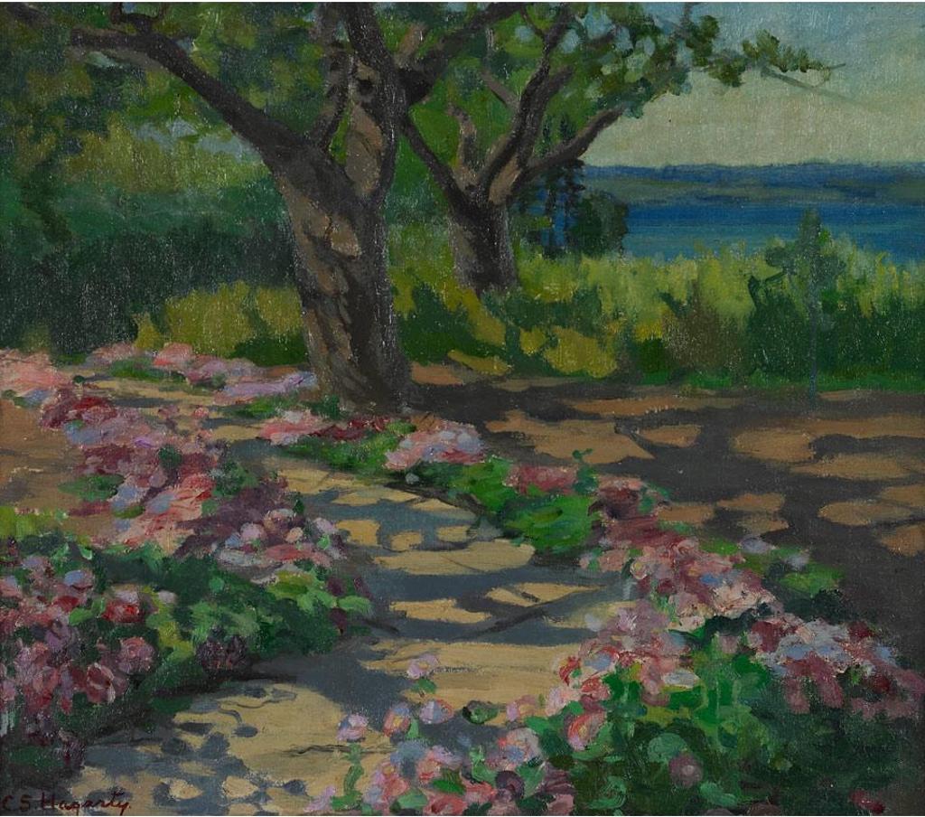 Clara Sophia Hagarty (1871-1958) - Petunia Walk