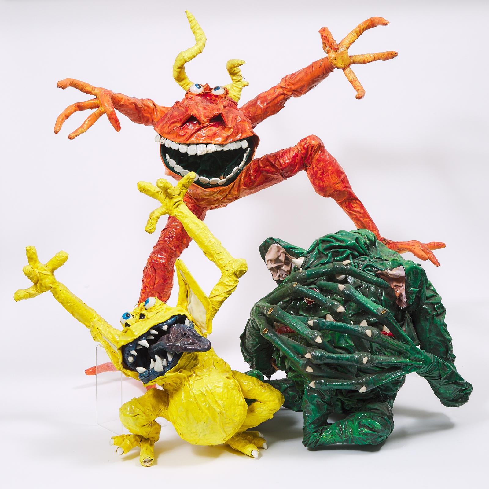 Matthew Talbot-Kelly (1963) - Three Monsters