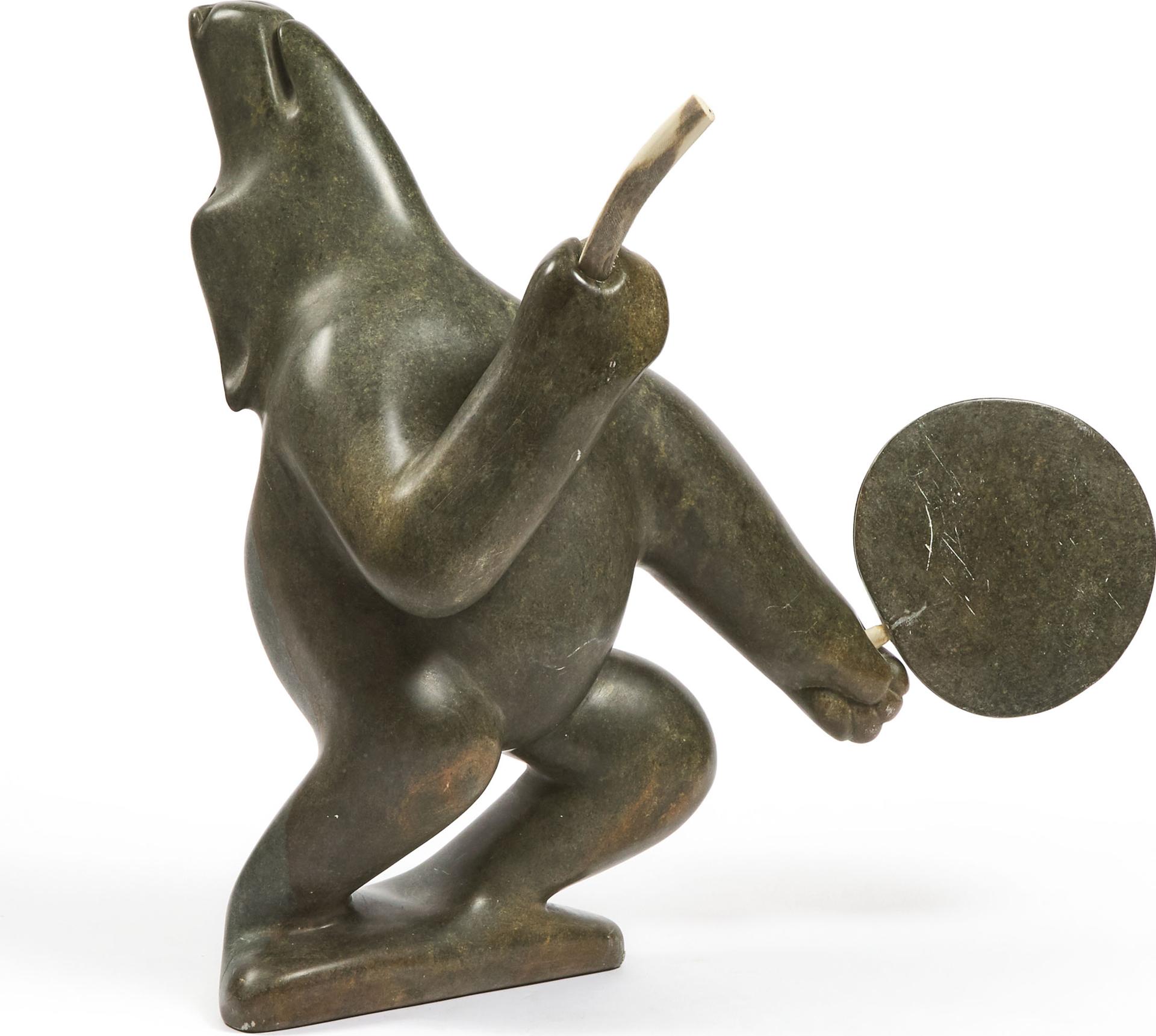 Abraham Apakark Anghik (1951) - Bear Drum Dancer