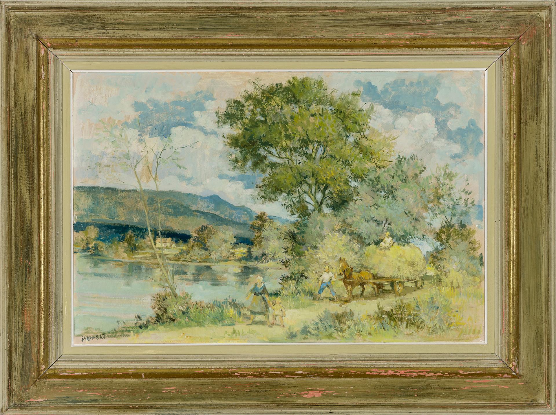 Pierre - Paysage champêtre, 1967