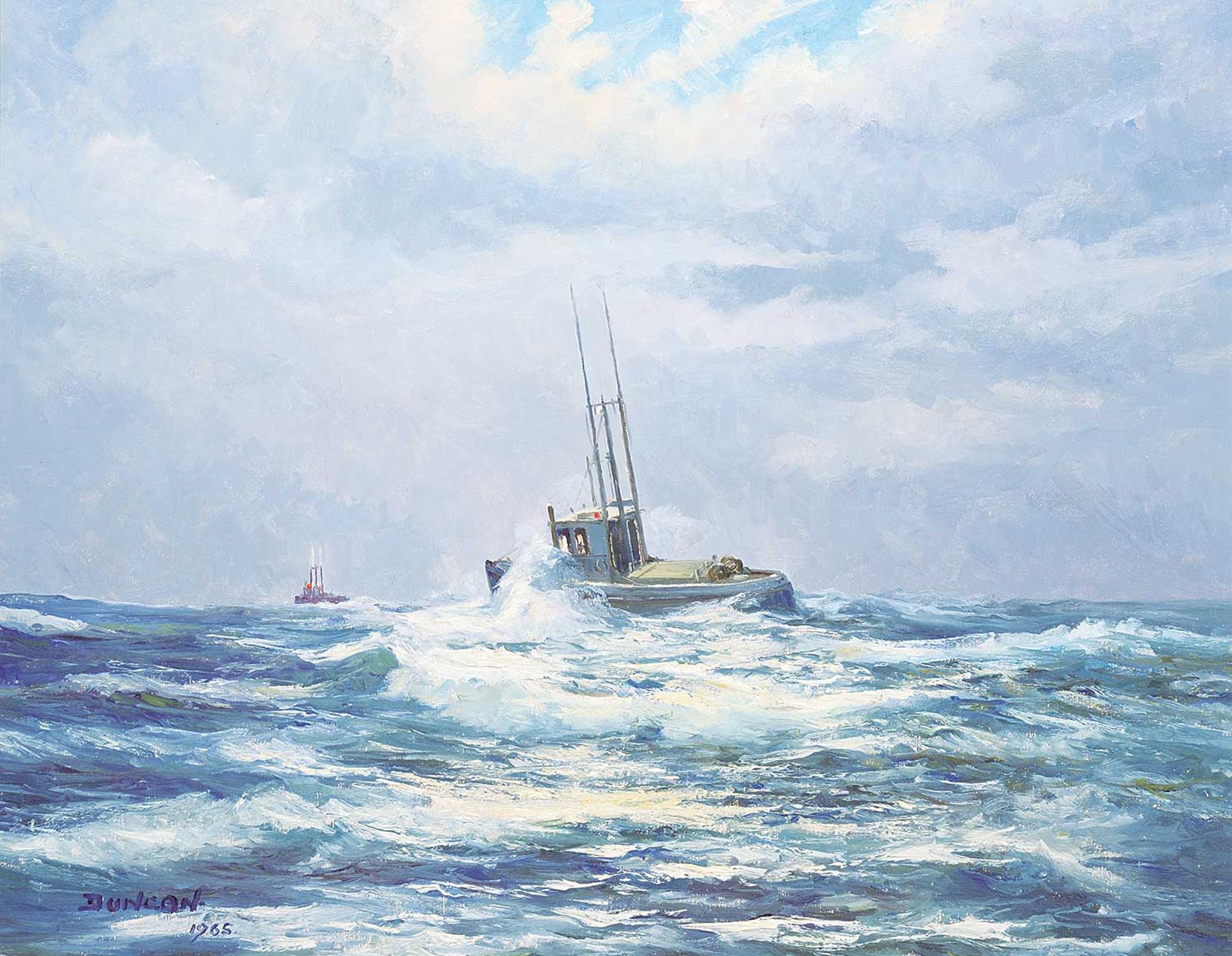 Duncan Mackinnon Crockford (1922-1991) - Off the Queen Charlottes