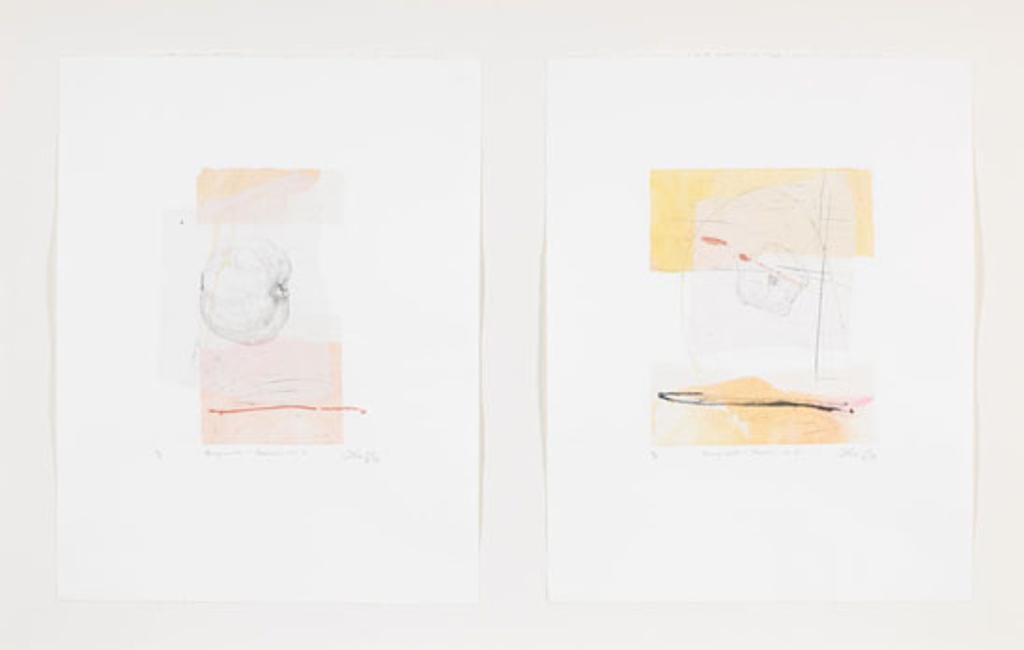 C. Sheer - Pomegranite & Peaches No. 3 and 8