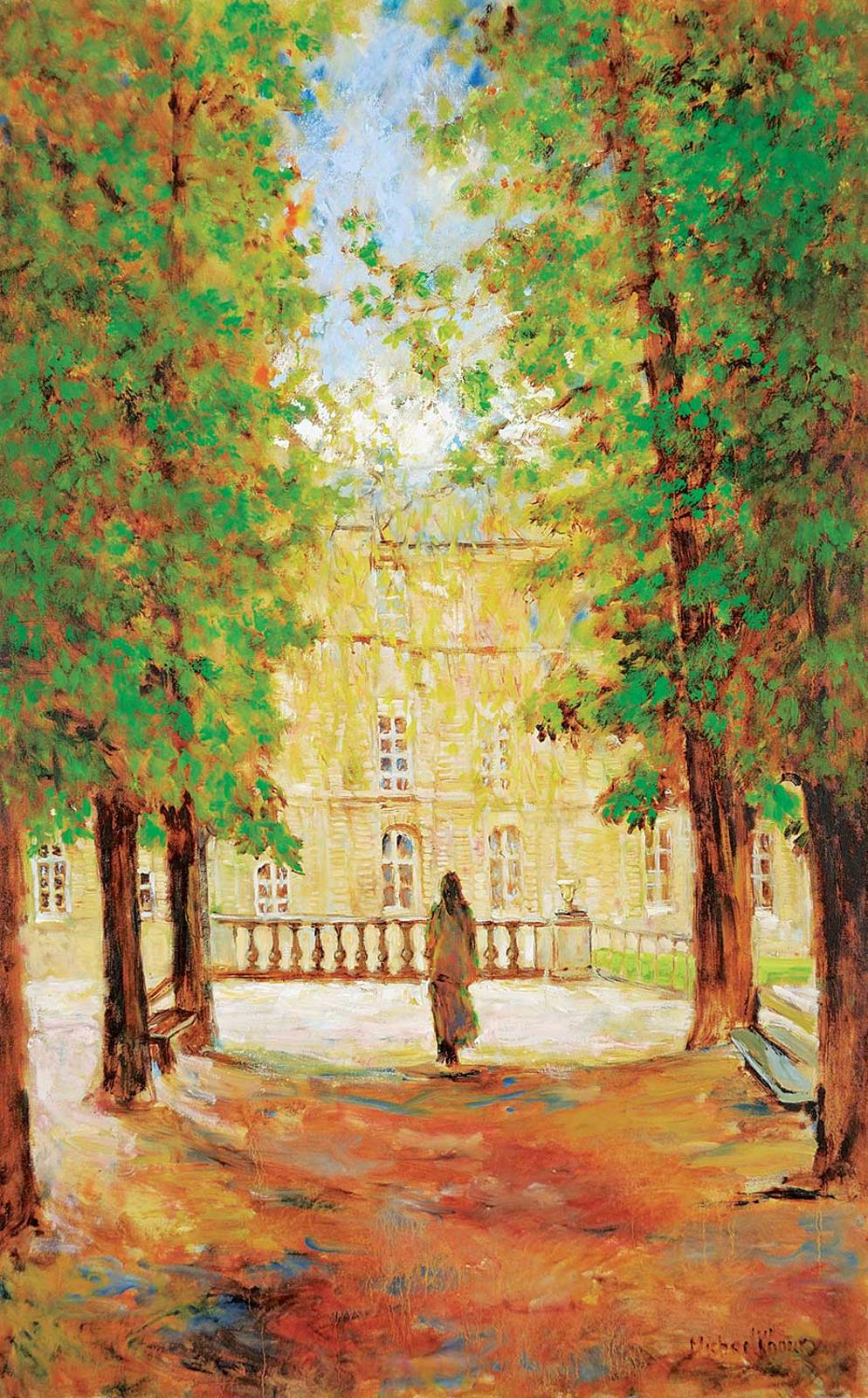 Michael Khoury (1950) - Dans Le Jardin de Luxembourg