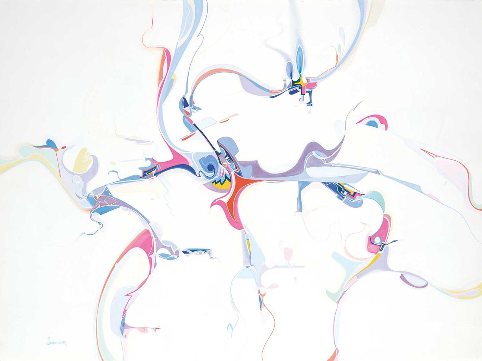 Alex Simeon Janvier (1935-2024) - Untitled - Detailed Movement