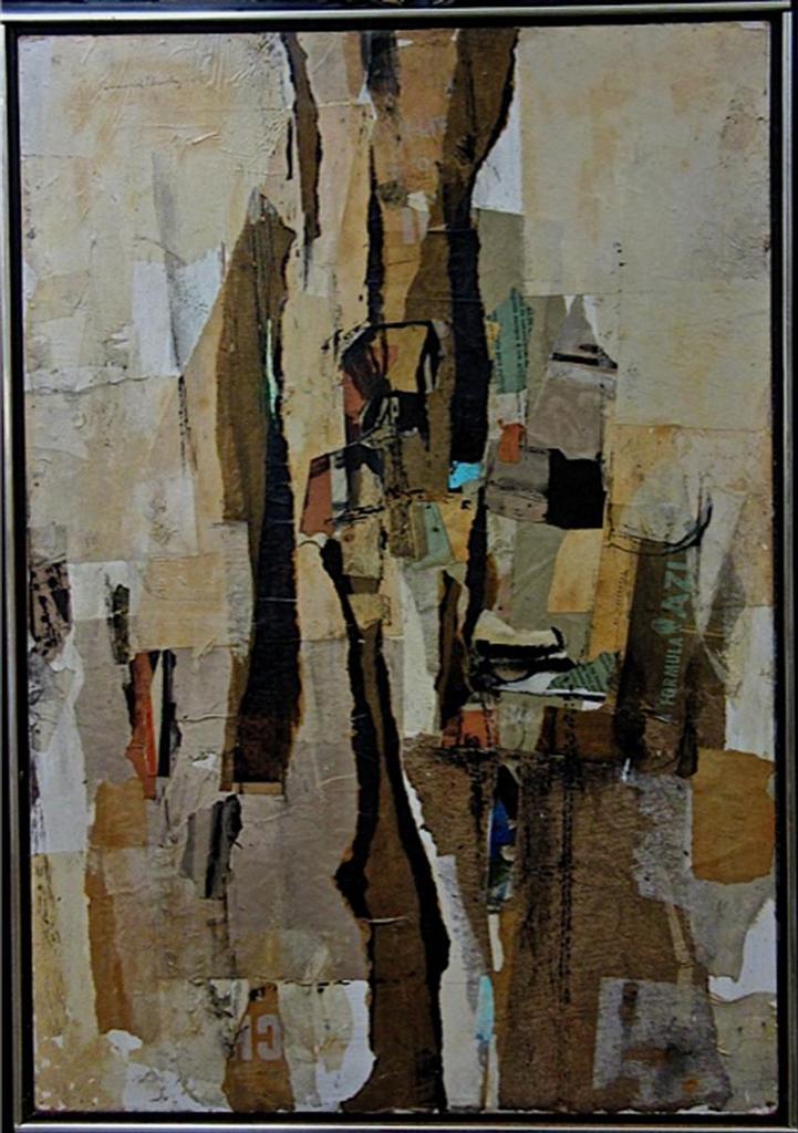 Frank Leonard Brooks (1911-1989) - Collage In White