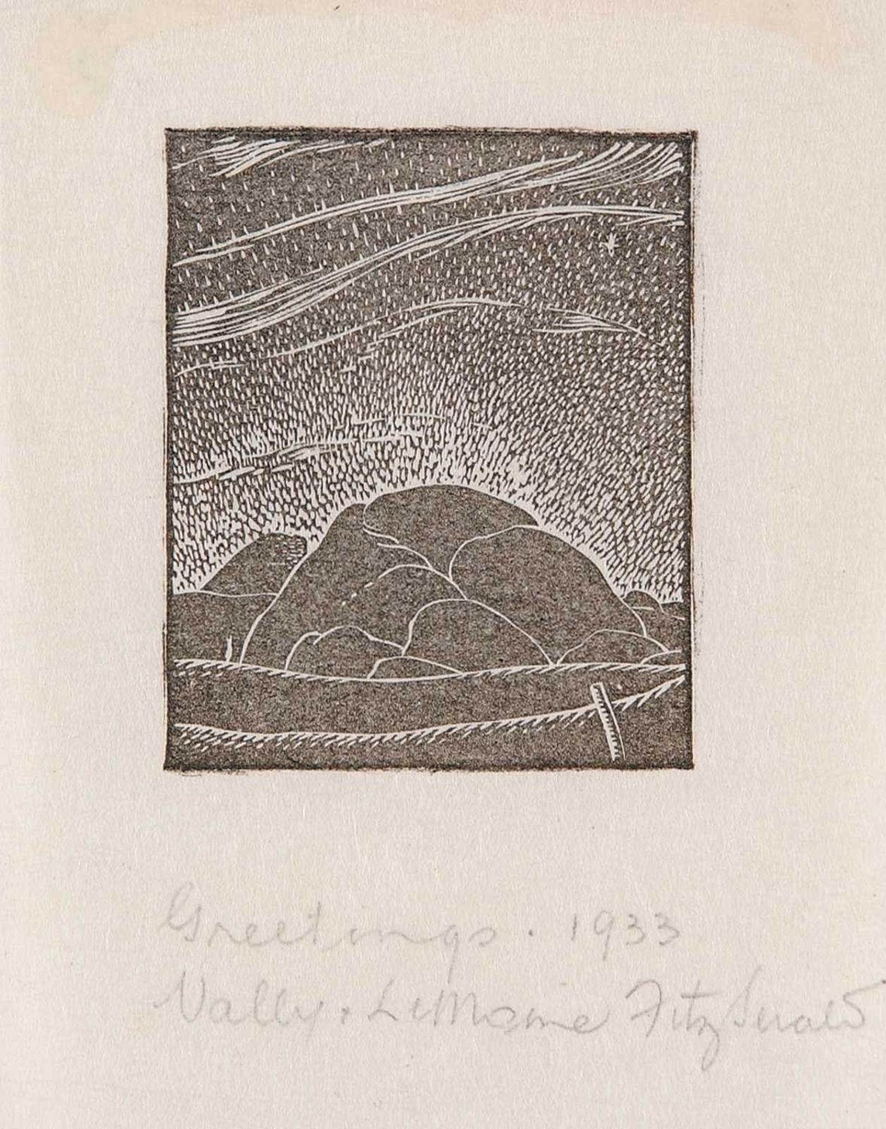 Lionel Lemoine FitzGerald (1890-1956) - Chaff Stacks No. 2