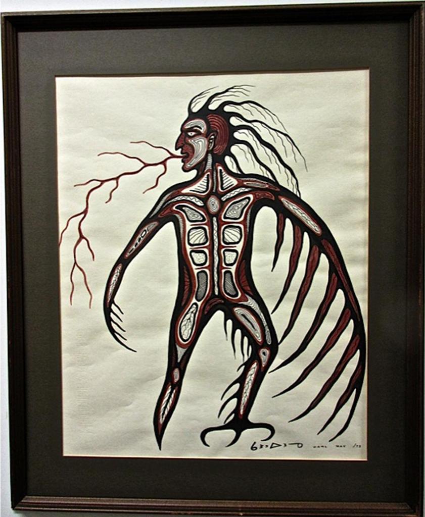 Carl Ray (1942-1978) - Untitled (Spirit Man)