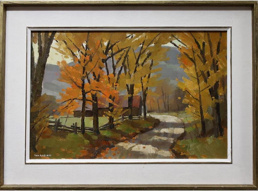 Thomas Keith (Tom) Roberts (1909-1998) - Along The Chelsea Road, Quebec