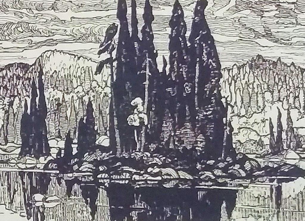 Arthur Lismer (1885-1969) - Isles of Spruce