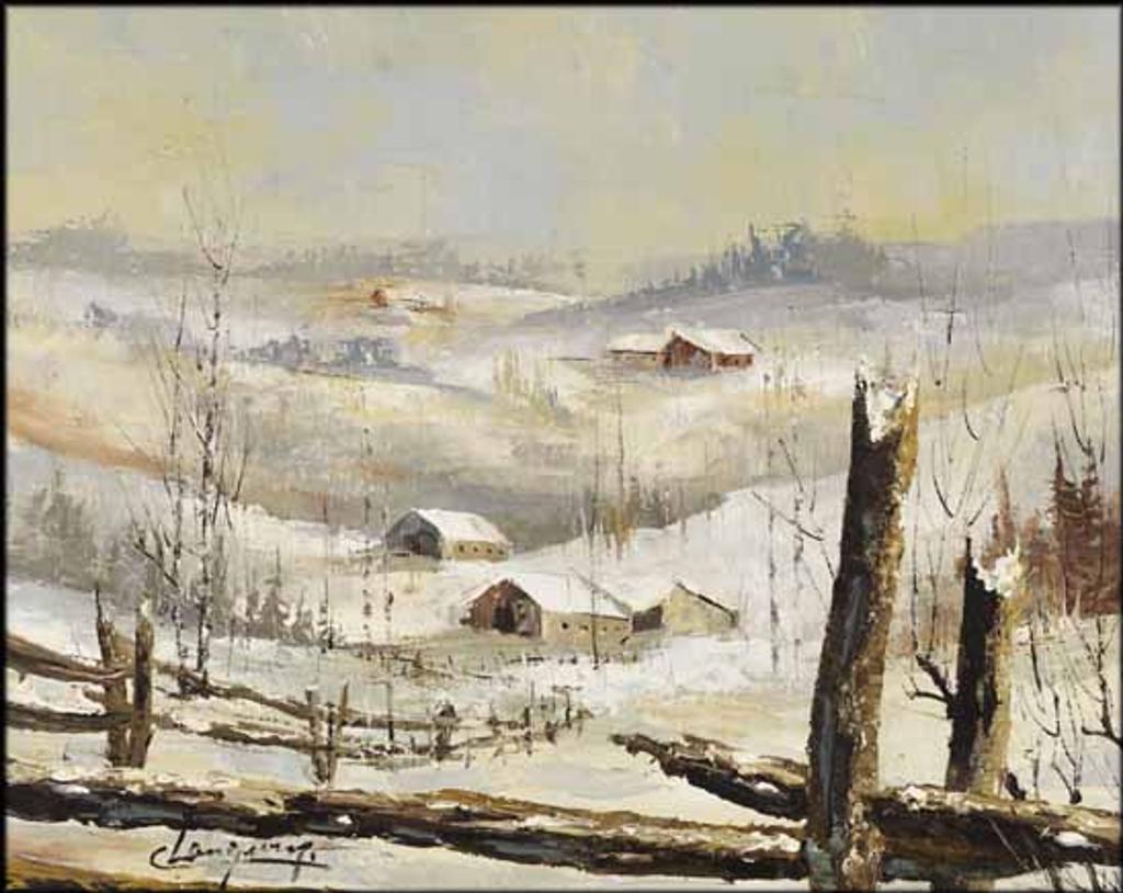 Claude Langevin (1942-2024) - Winter Landscape