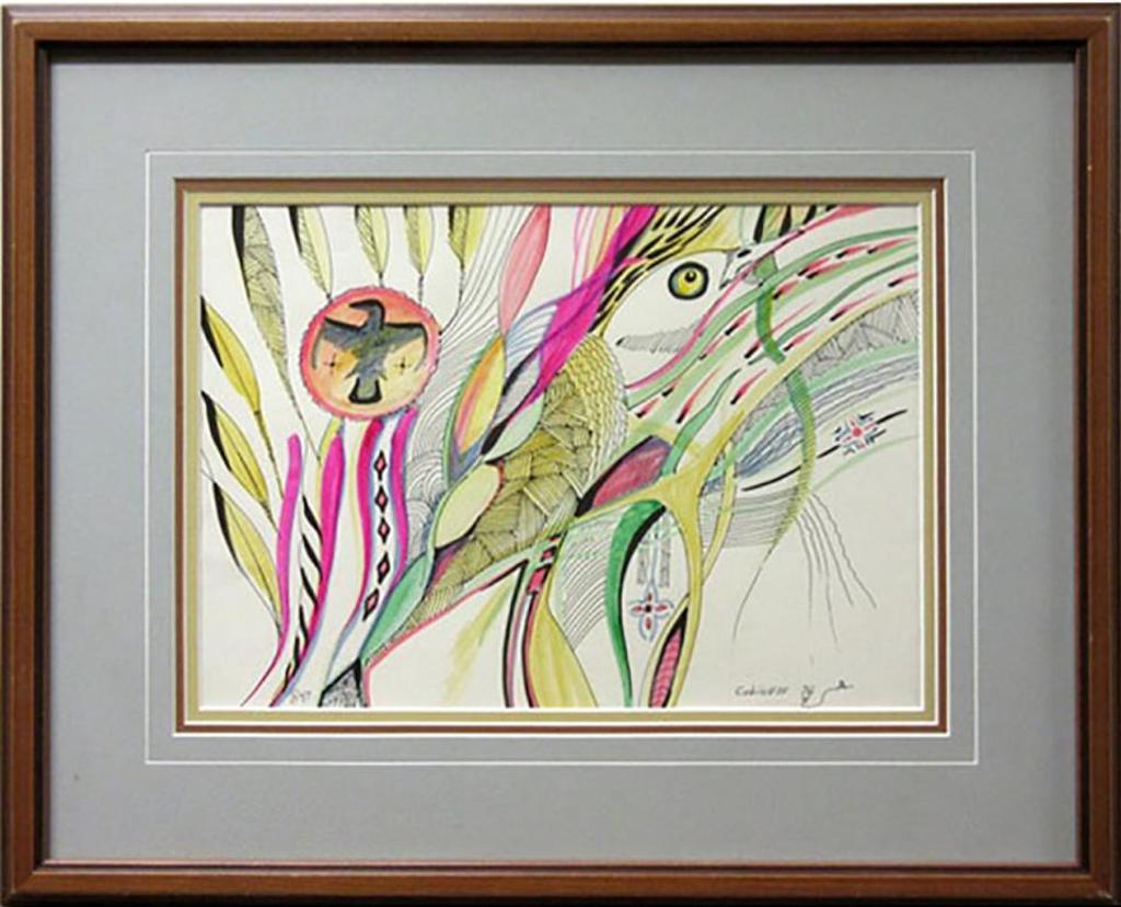 Eddy Cobiness (1933-1996) - Untitled (Birds)