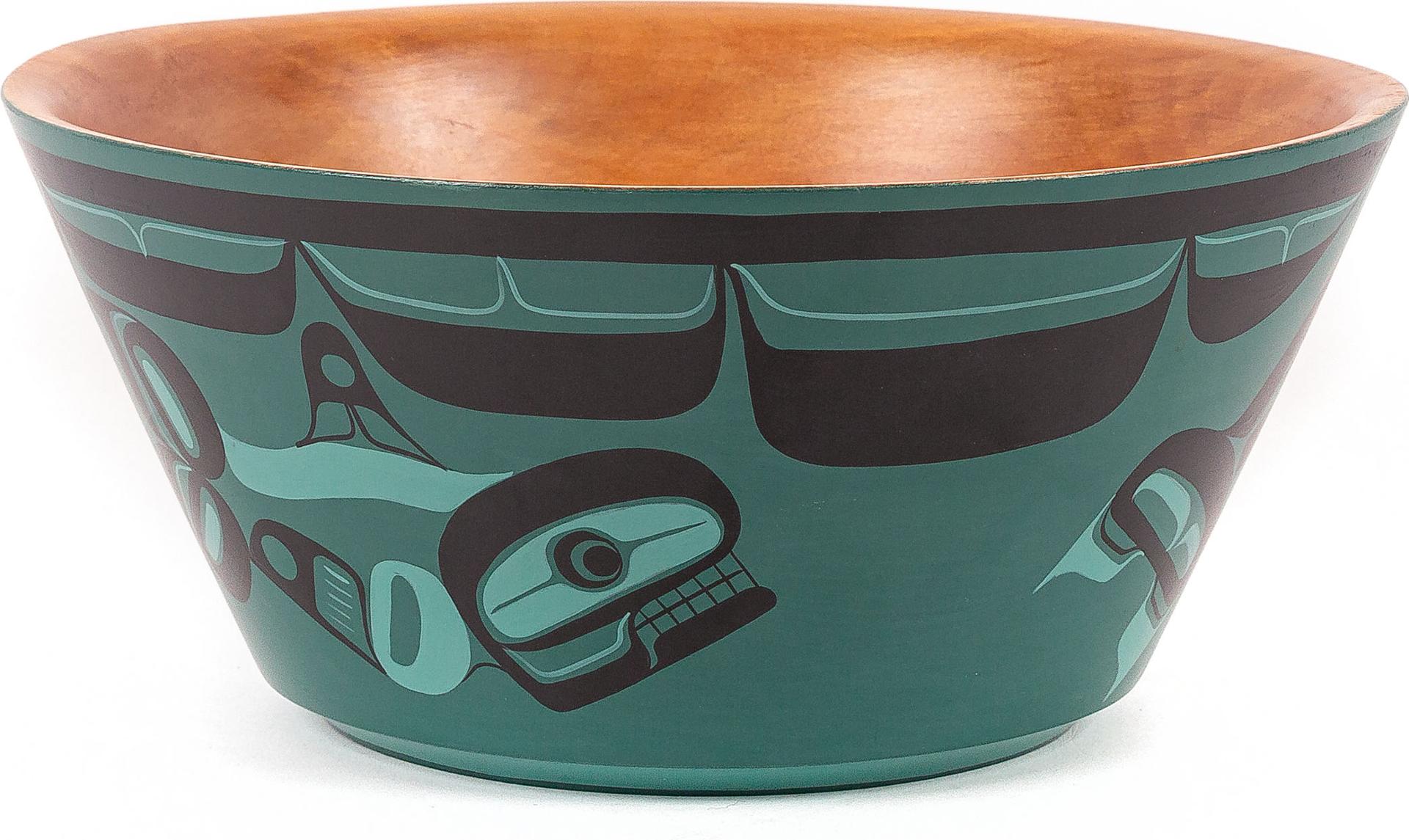 Harris Smith (1942-2005) - Killer Whale Bowl