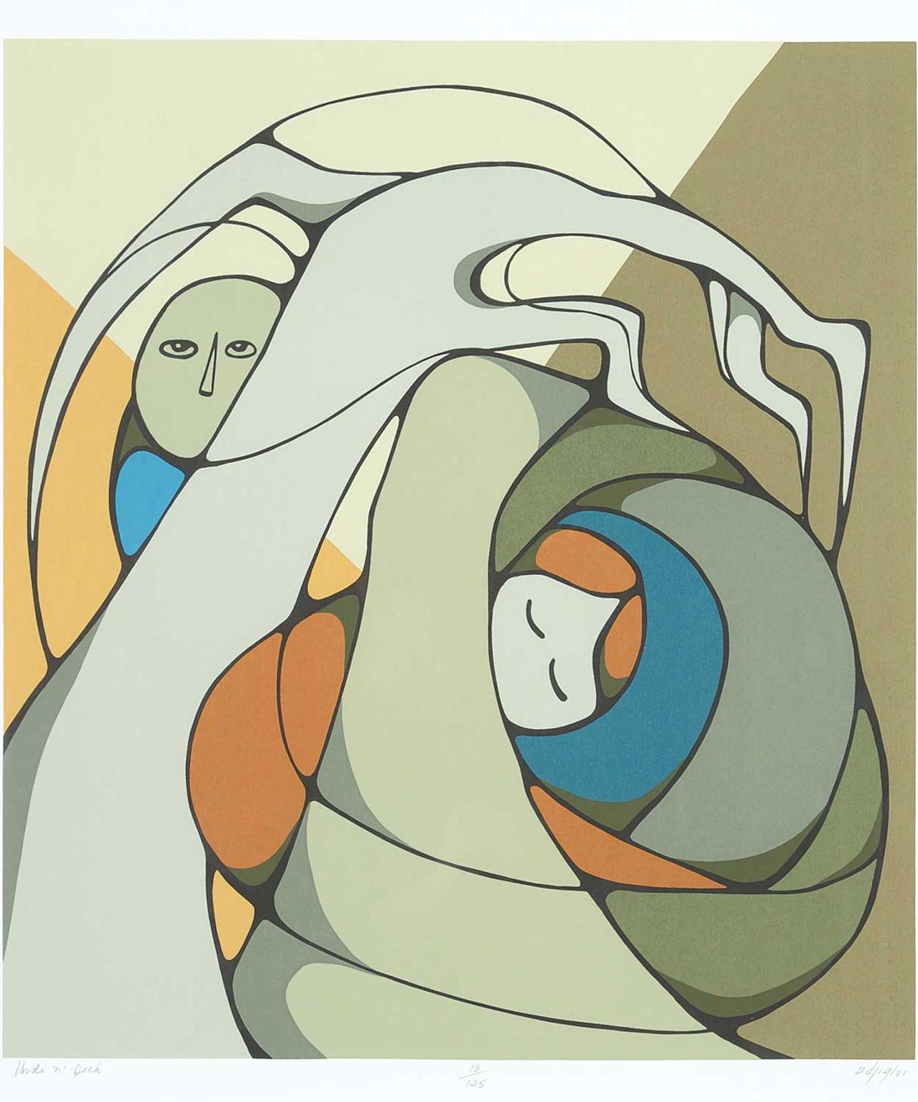 Daphne Odjig (1919-2016) - Hide 'n Seek #13/125