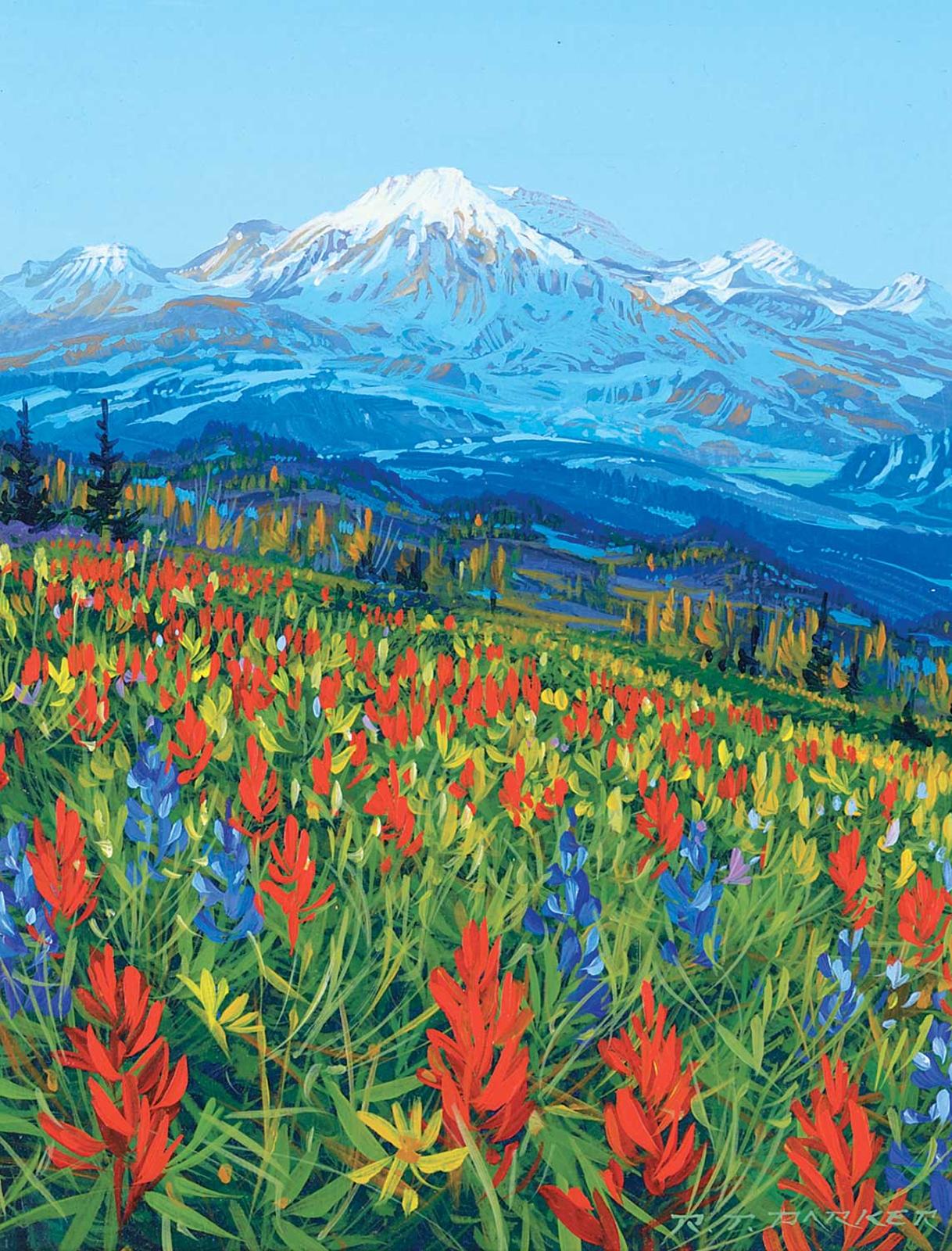 Randolph T. Parker (1954) - Pinnacle, Trophy Mountains, Wells Gray