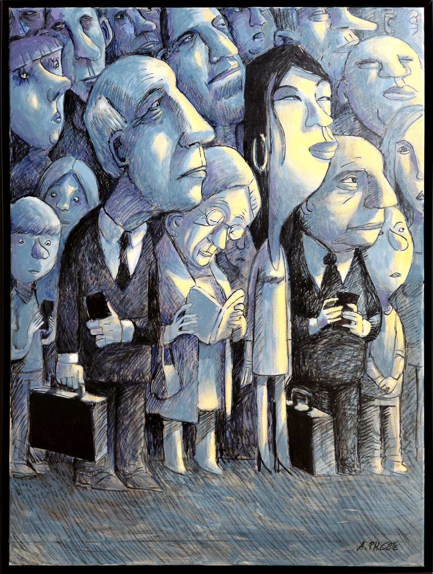 André Philippe Côté - André-Philippe Côté, Ligne bleue, 2018