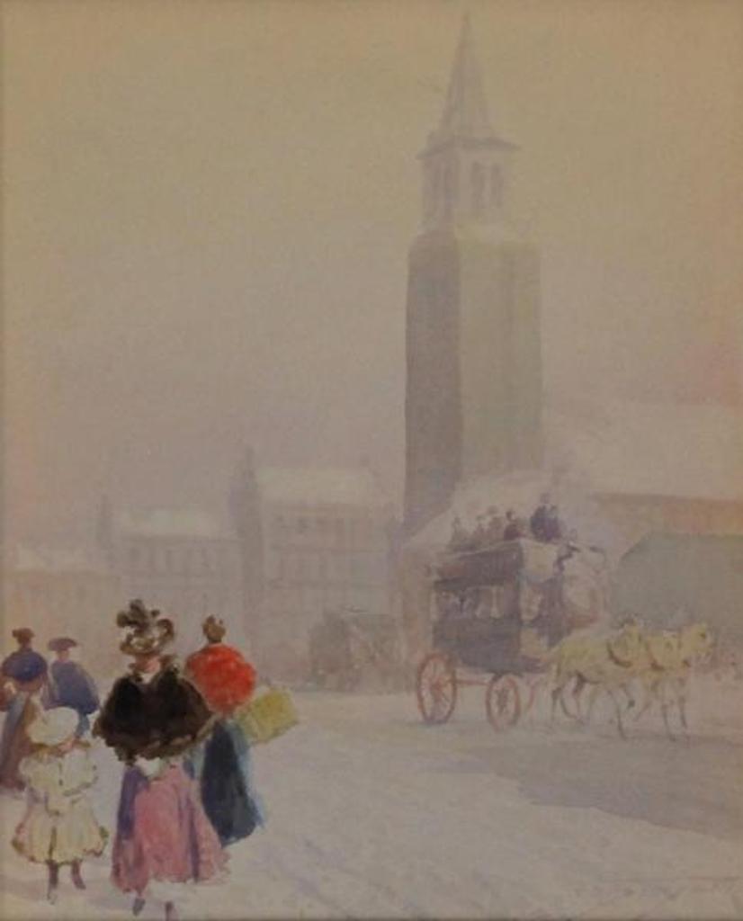 Frederic Martlett Bell-Smith (1846-1923) - A London Stroll