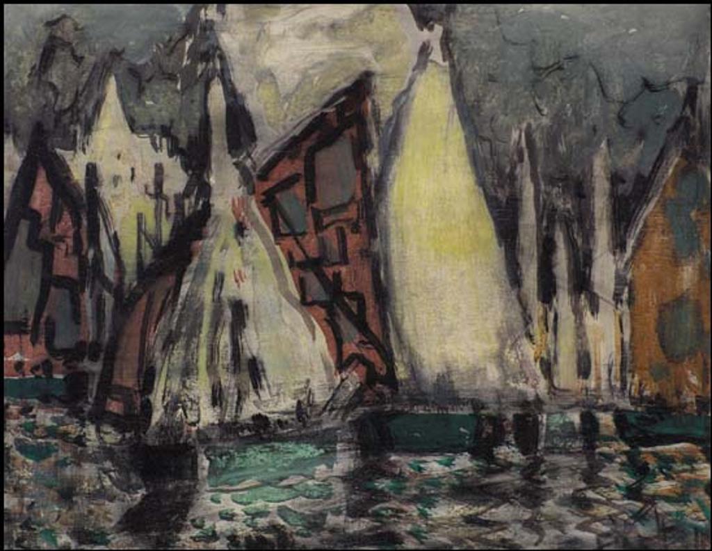 Marc-Aurèle Fortin (1888-1970) - Étude à Grand Manan
